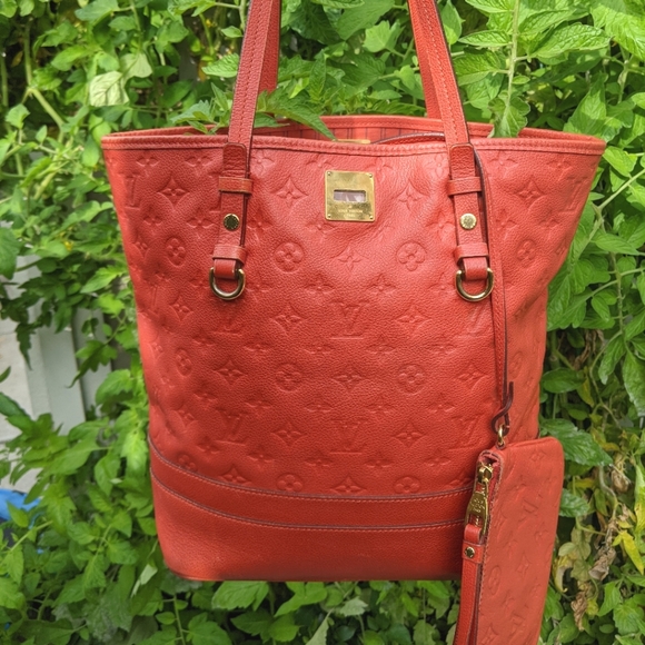 Louis Vuitton Handbags - Louis Vuitton Citadine PM Red Monogram Empreinte